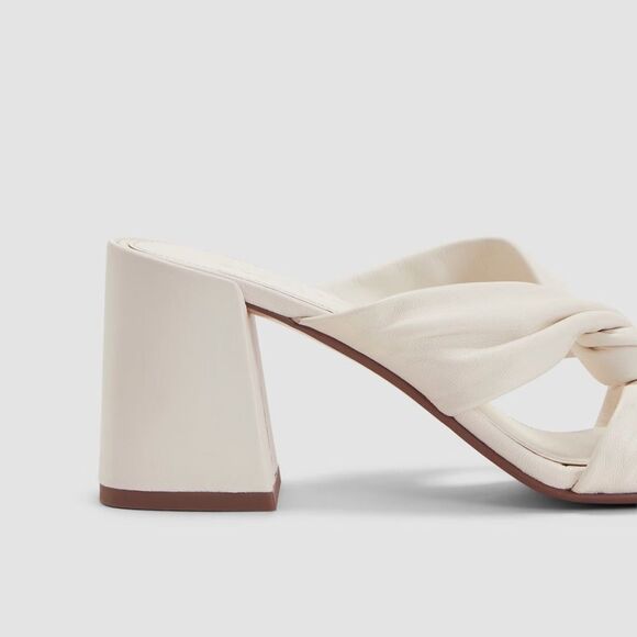 Everlane The Day Twist Heel in Cream - Picture 8 of 9